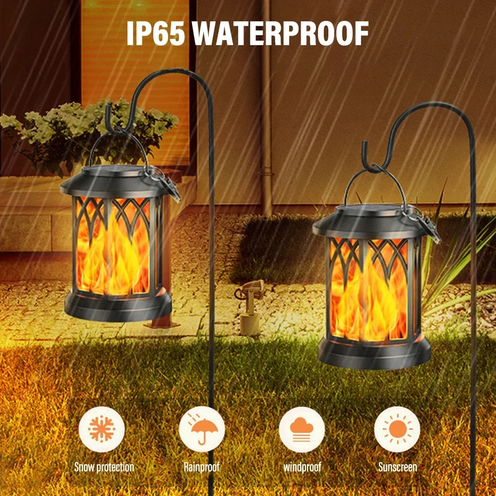 โคมไฟแขวนพลังงานแสงอาทิตย์ 2 ช - Fire Torch Solar บทวิจารณ์และราคา