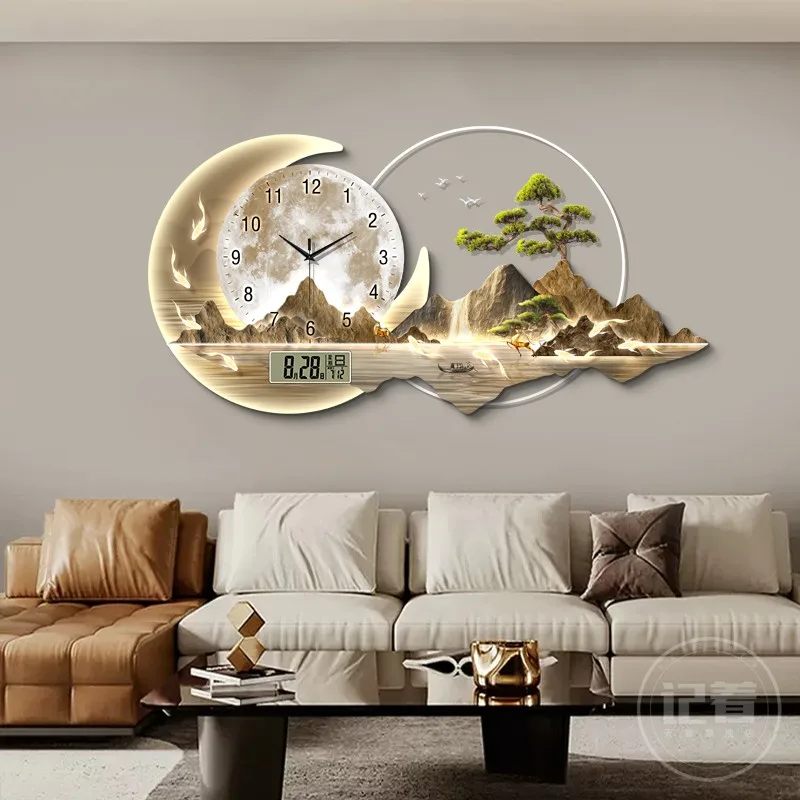 Creative Xenomorph Wall Clocks Minimalist Design Fashion Luxury Simple Clock Wall Modern Aesthetic Wanduhr Room Decorations