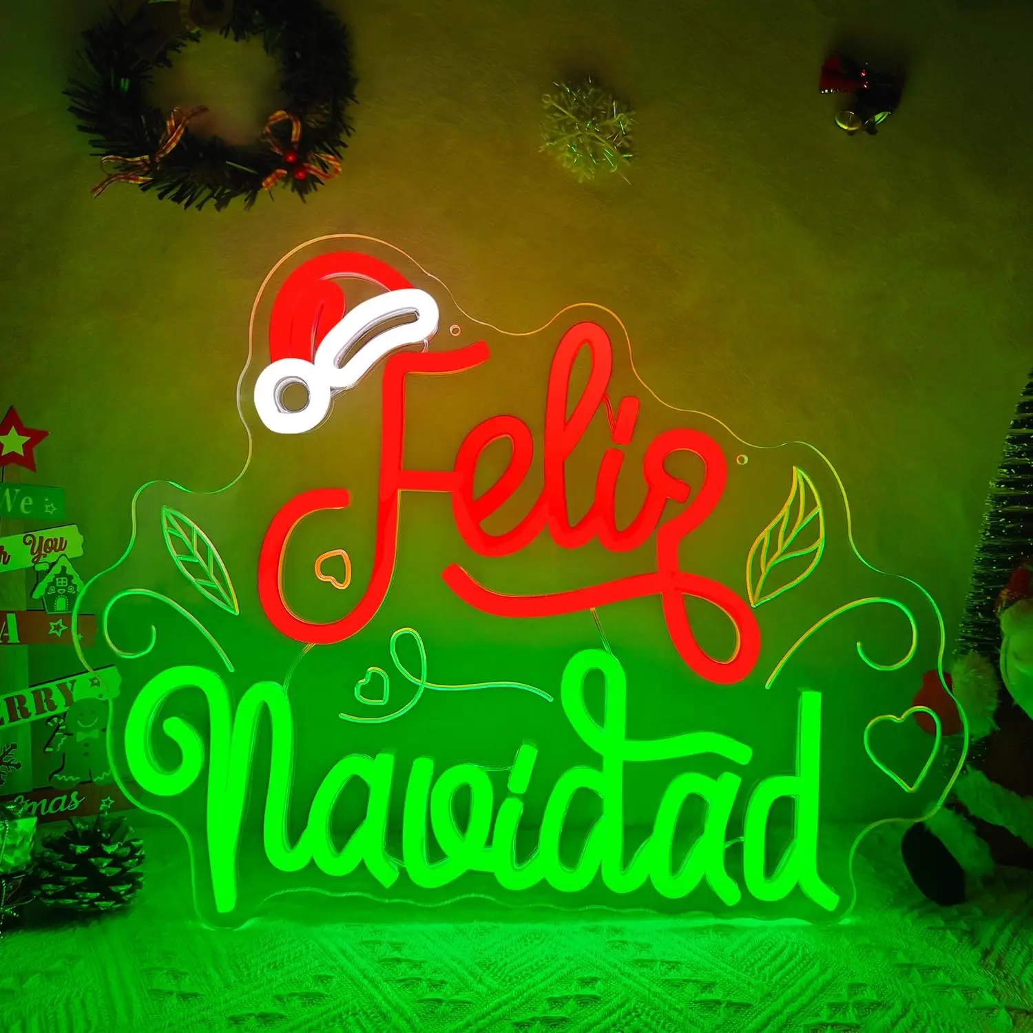 Feliz Navidad Neon … - image