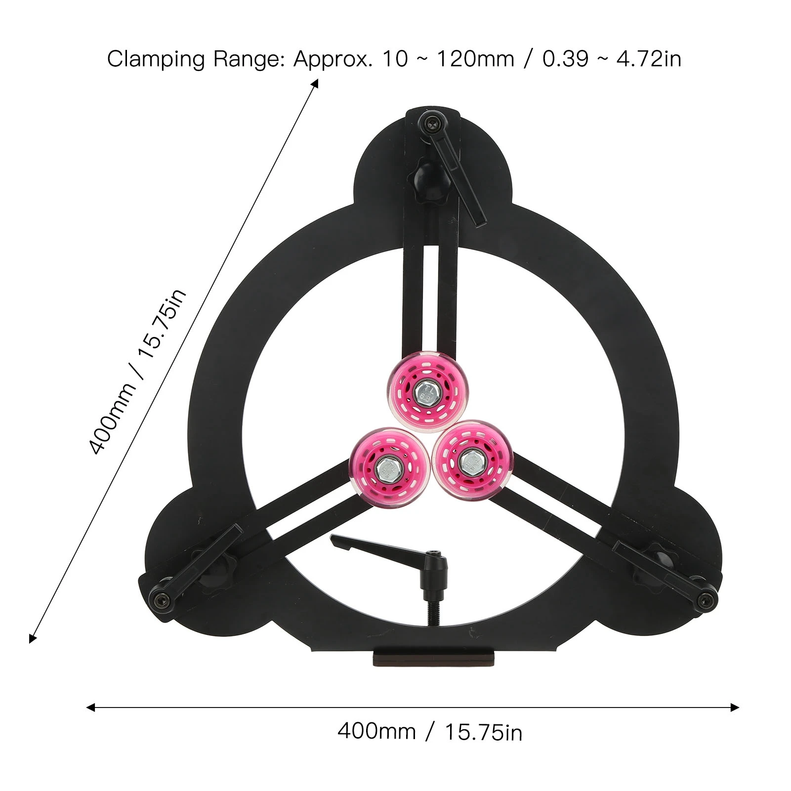 ステディレスト 木工旋盤用ステディレスト 木工旋盤用ステディレスト 丸型金属旋削工具 木工旋盤用部品アクセサリー