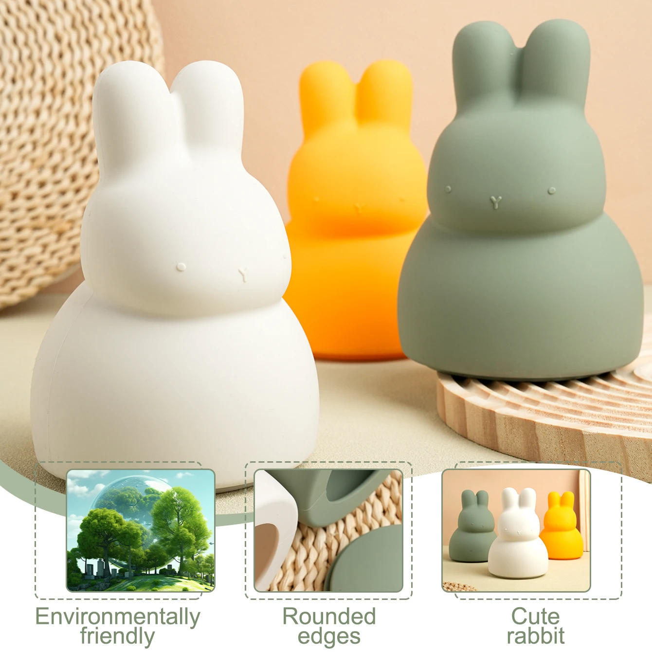 1PCS Baby Silicone Piggy Bank Toddler Piggy Bank Money Boxes Cash Collection Money Container BPA-Free Silicone Box Baby Toy