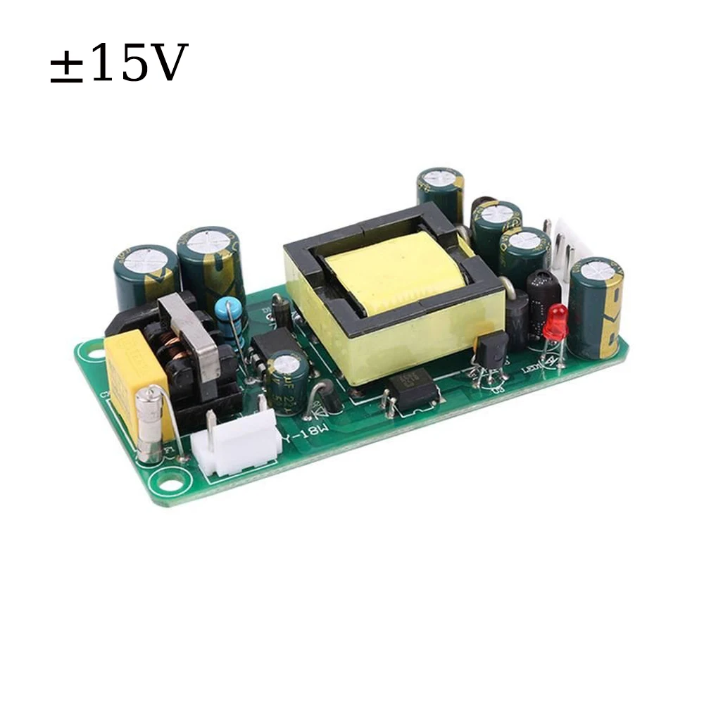 AC-DC Dual Output Step-Down Power Supply Module 85-265V to ±5V ±12V ±15V ±18V ±24V Overload Short Circuit Auto Recovery Protect