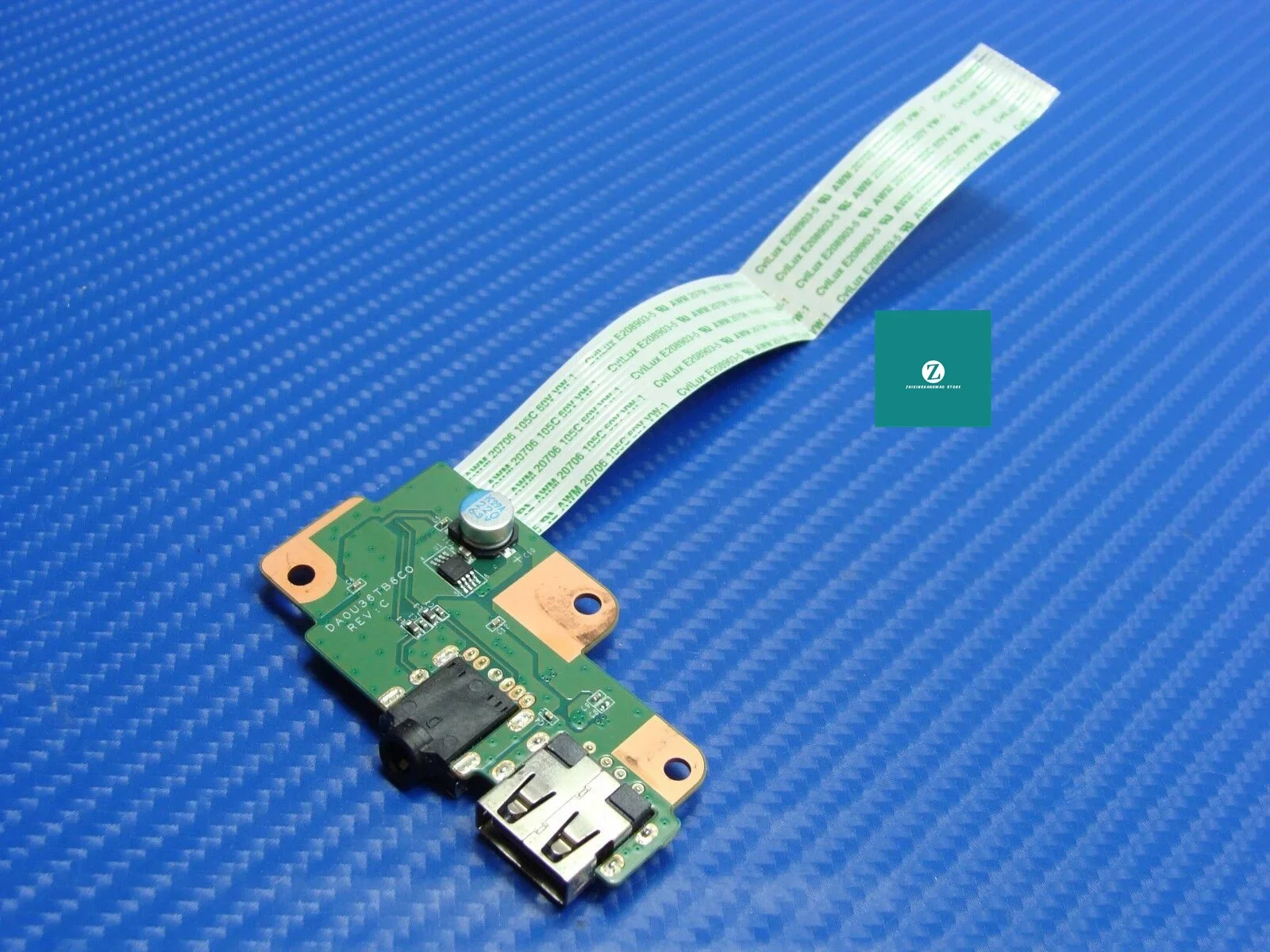 

Подлинная плата OEM USB-порта для HP Pavilion 15-b142dx 15,6 дюйма с кабелем DA0U36TB6C0