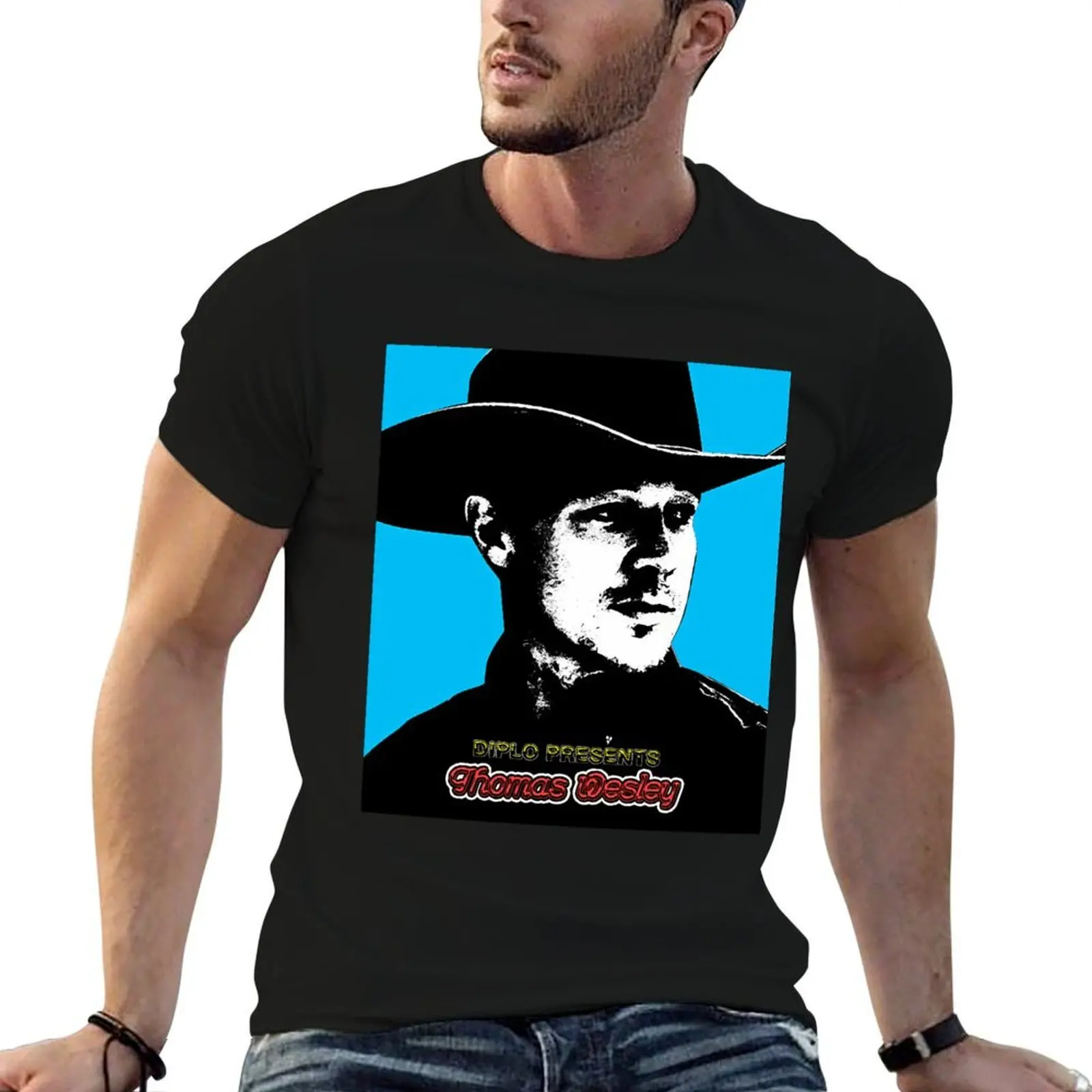 

Sependip American DJ T-Shirt cotton t shirt pack man t shirts graphic T-Shirt