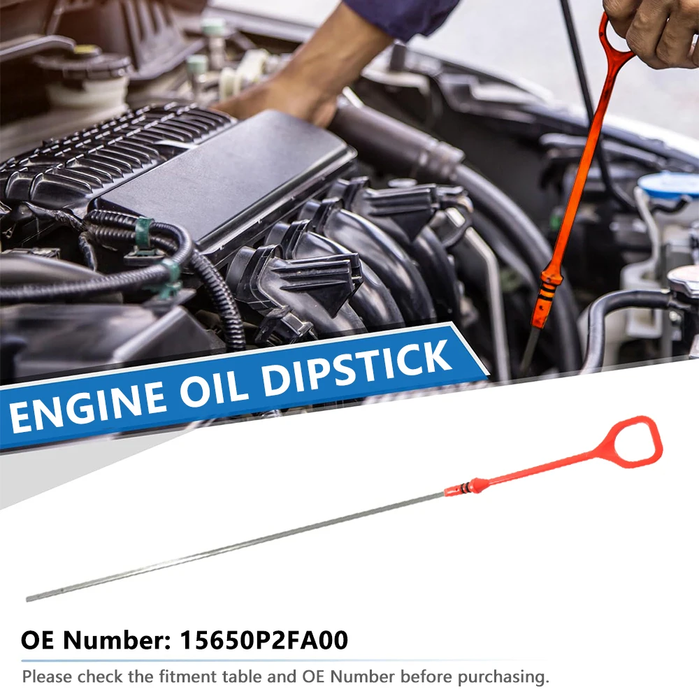 

Suitable for 1996-2000 Honda Civic 51cm 1pcs Engine Oil Fluid Level Dipstick Oil Dipstick1 5650P2FA00