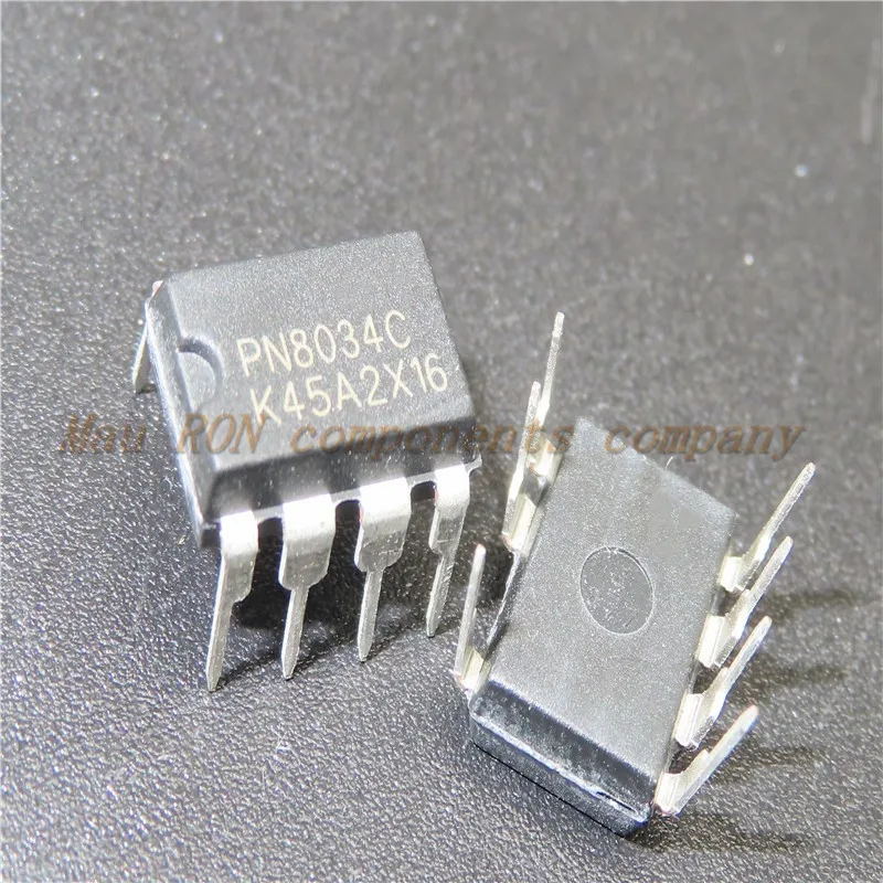 10PCS/LOT  PN8034C PN8034 PN8034A DIP-7 non-isolated high efficiency power chip In Stock