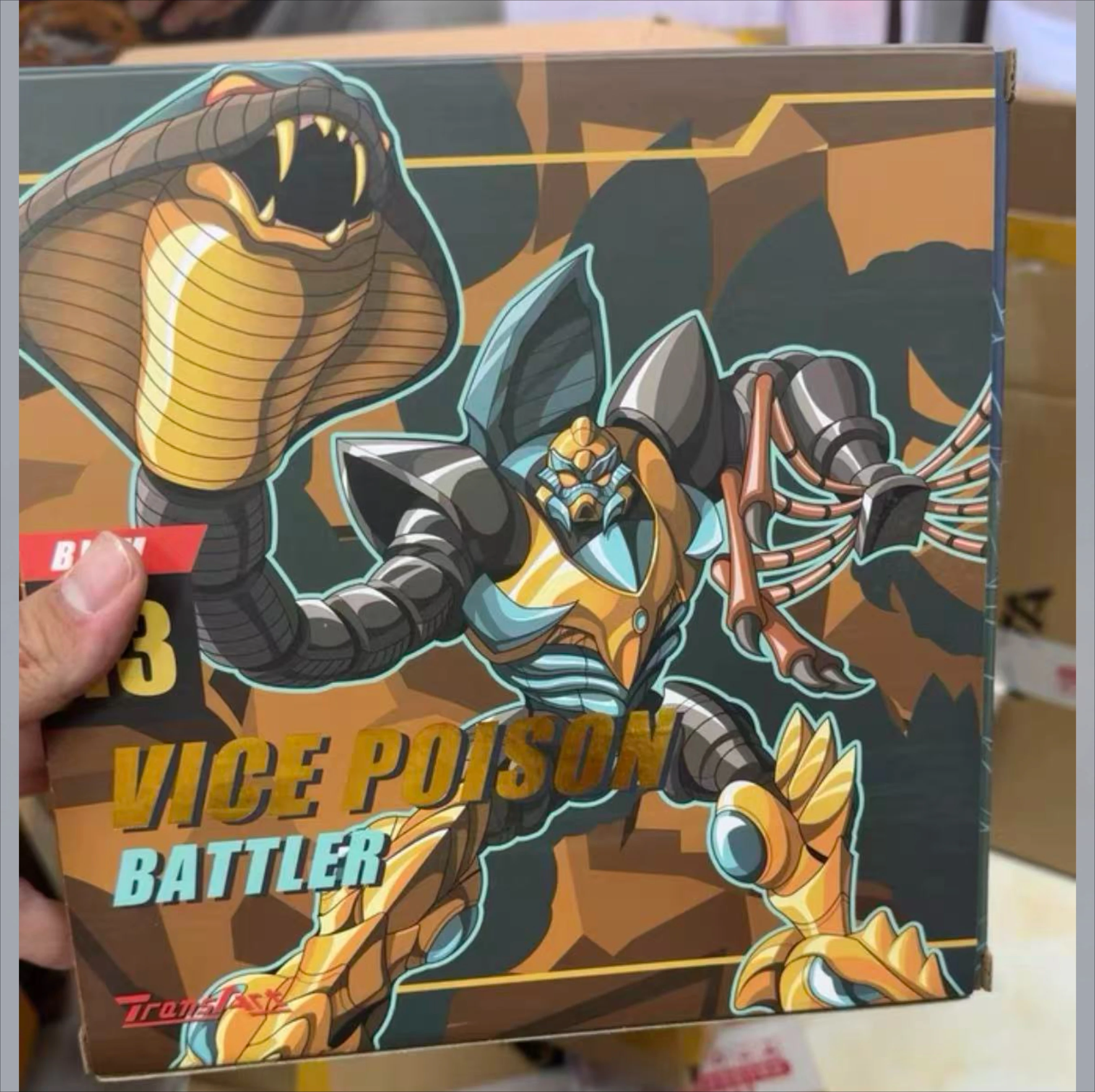 Jouets TransArt transformés Beast Wars BW TA BWM-13 Quickstrike BWM13, série de jouets figurines d'action, en Stock