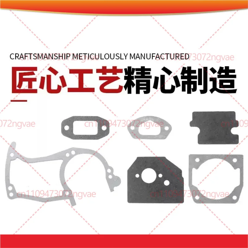5set For 52CC 58CC Cylinder Sealing Gasket Replacement Parts Chainsaw Garden Power Tool Accessories