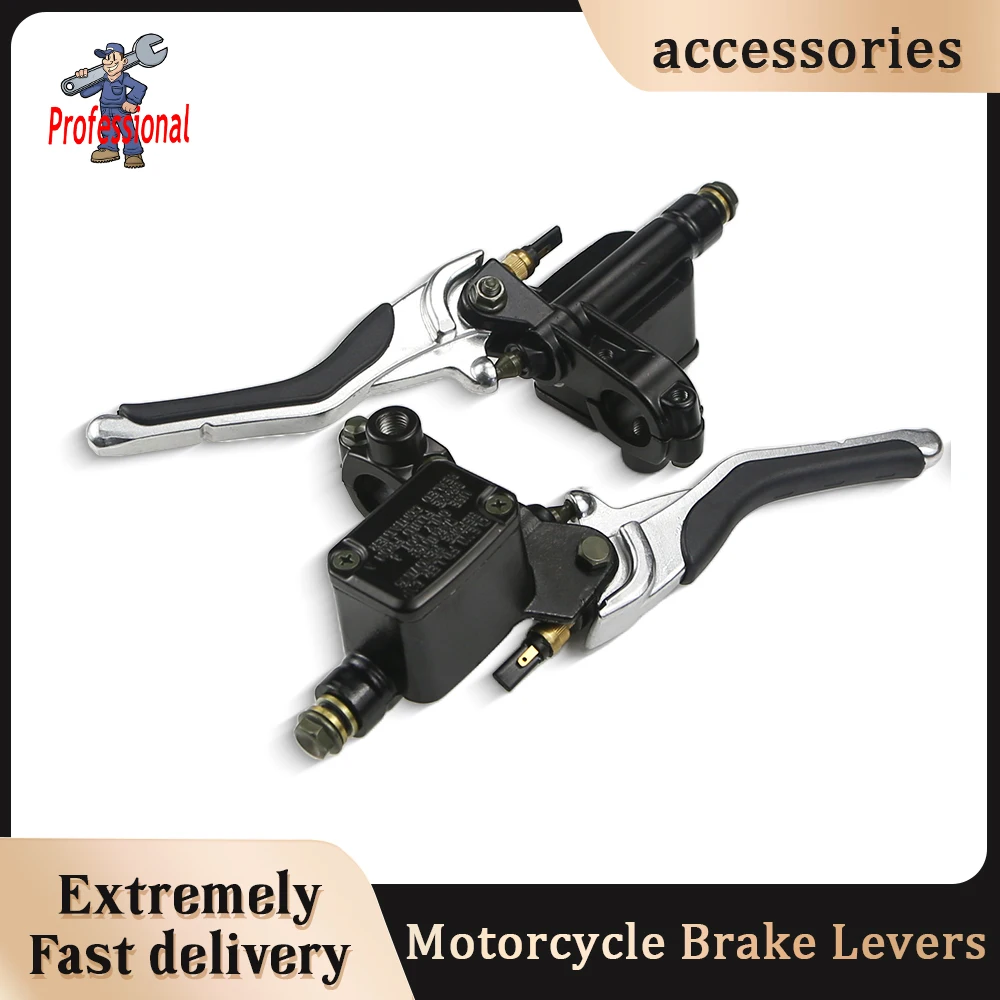 

Motorcycle Rear Brake Clutch Master Cylinder Reservoir Left and Right Levers for Yamaha YQ50 Aerox MBK Nitro 1997-2013