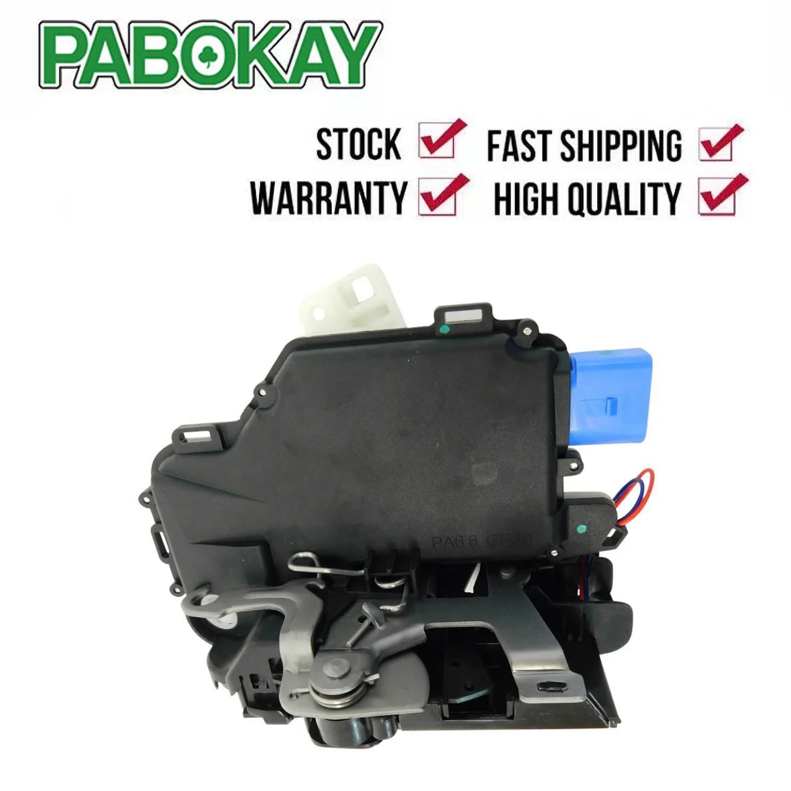

5J2837016 3B2837016AB For SKODA FABIA MK2 2007-2010 Drivers Side Front Right Door Lock Catch (8-PIN)