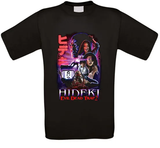 

Hideki The Killer Evil Dead Trap 2 Asia Horror Cult All Measures High Quality 100%Cotton Short Sleeve