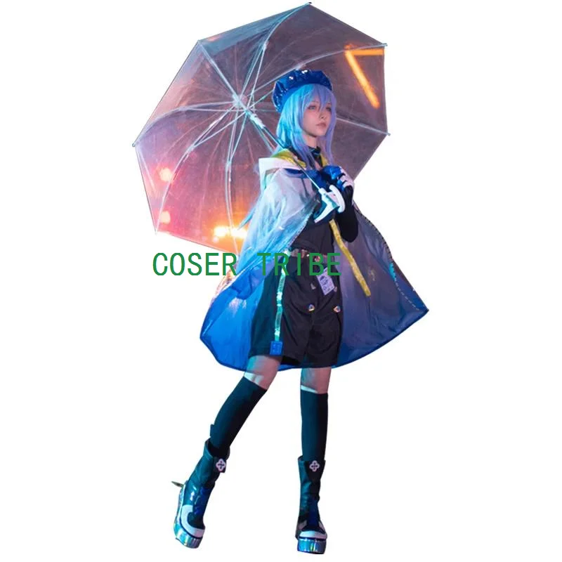 Anime Arknights Mizuki Game Suit Knap Uniform Cosplay Kostuum Halloween Carnaval Party Role Play Outfit Voor Mannen Nieuw