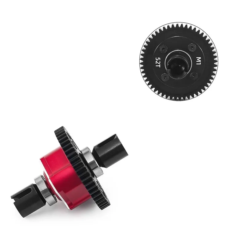 

FBIL-RC Car 52T Gear Gearbox Assembly Differential For TRAXXAS SLEDGE Snow Sled Upgrade Components