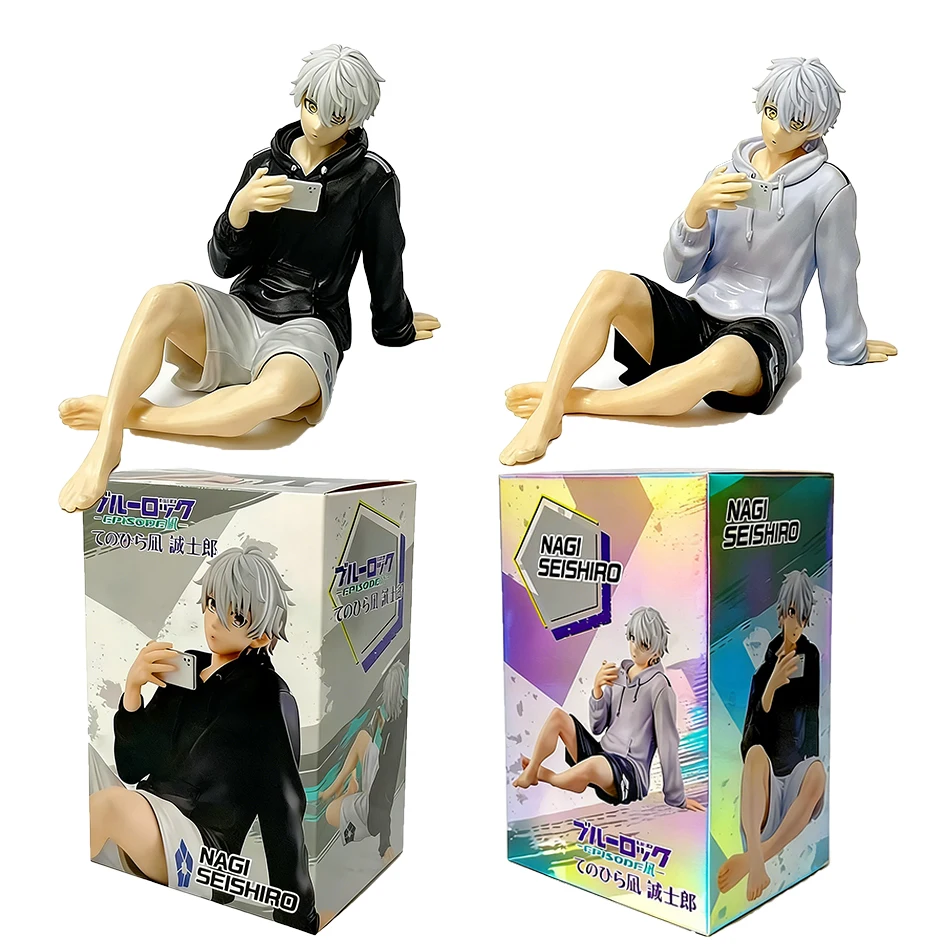 Neu im Sortiment: PVC BLUE LOCK Actionfiguren Nagi Seishiro Anime-Figur Sitzende Figur PVC Sammlermodell Kinderpuppe Spielzeug Geschenke