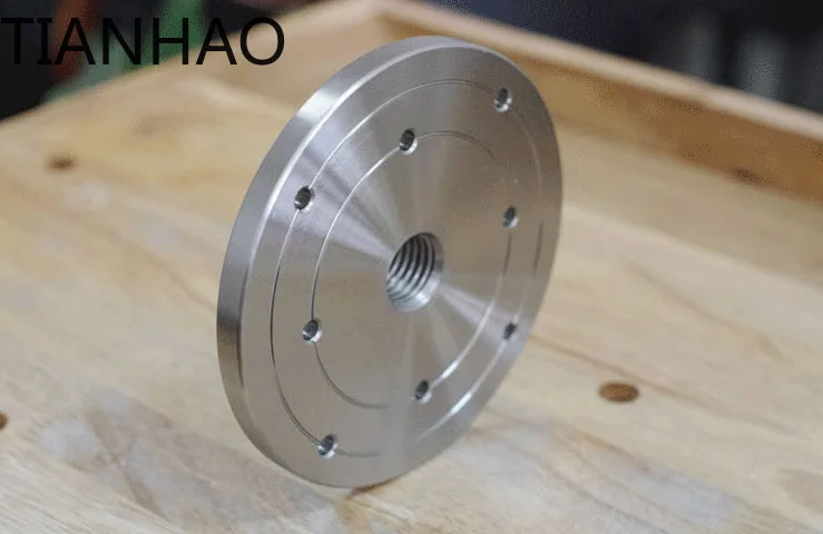 3 4 6 Inch M33x3.5 Lathe Spindle Flange for Woodworking CNC Lathes Accessories Spindle Mount Adapter 75mm 100mm Wood Turning