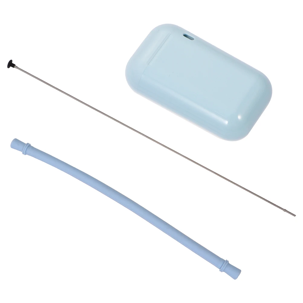 

2 PCS Portable Folding Straw Reusable Cocktail Beverage Silicone Soft and Foldable