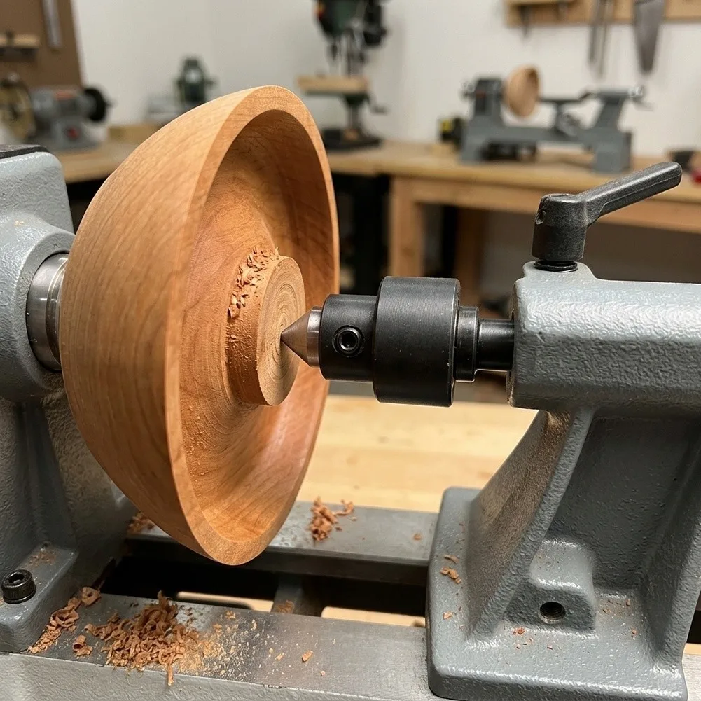 Wood for lathe Live Center High Precision Rotating Tailstock for Small Lathes 60mm/2.36in Alloy Bearing Sealed Dustproof