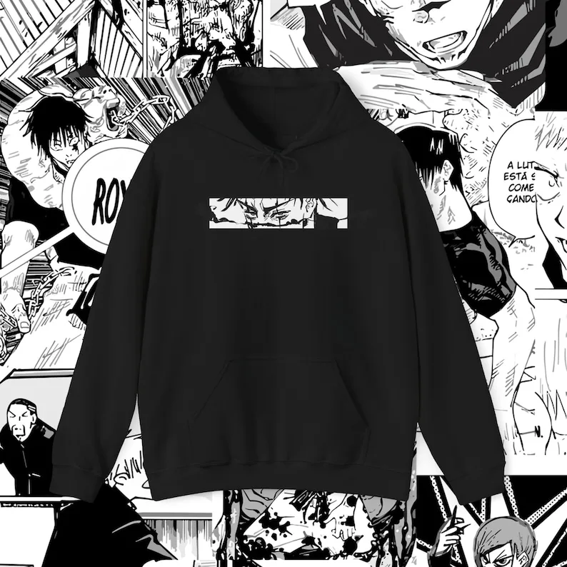 Choso Jujutsu Kaisen Hoodie Anime  Trendy Manga Clothing JJK Merchandise Unisex Casual Wear