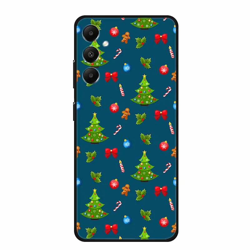 Christmas Phone Case For Samsung Galaxy A35 A 35 05 05s 15 25 55 Soft Silicone TPU Cover for Samsung A05s A05 A15 A25 A55 Case
