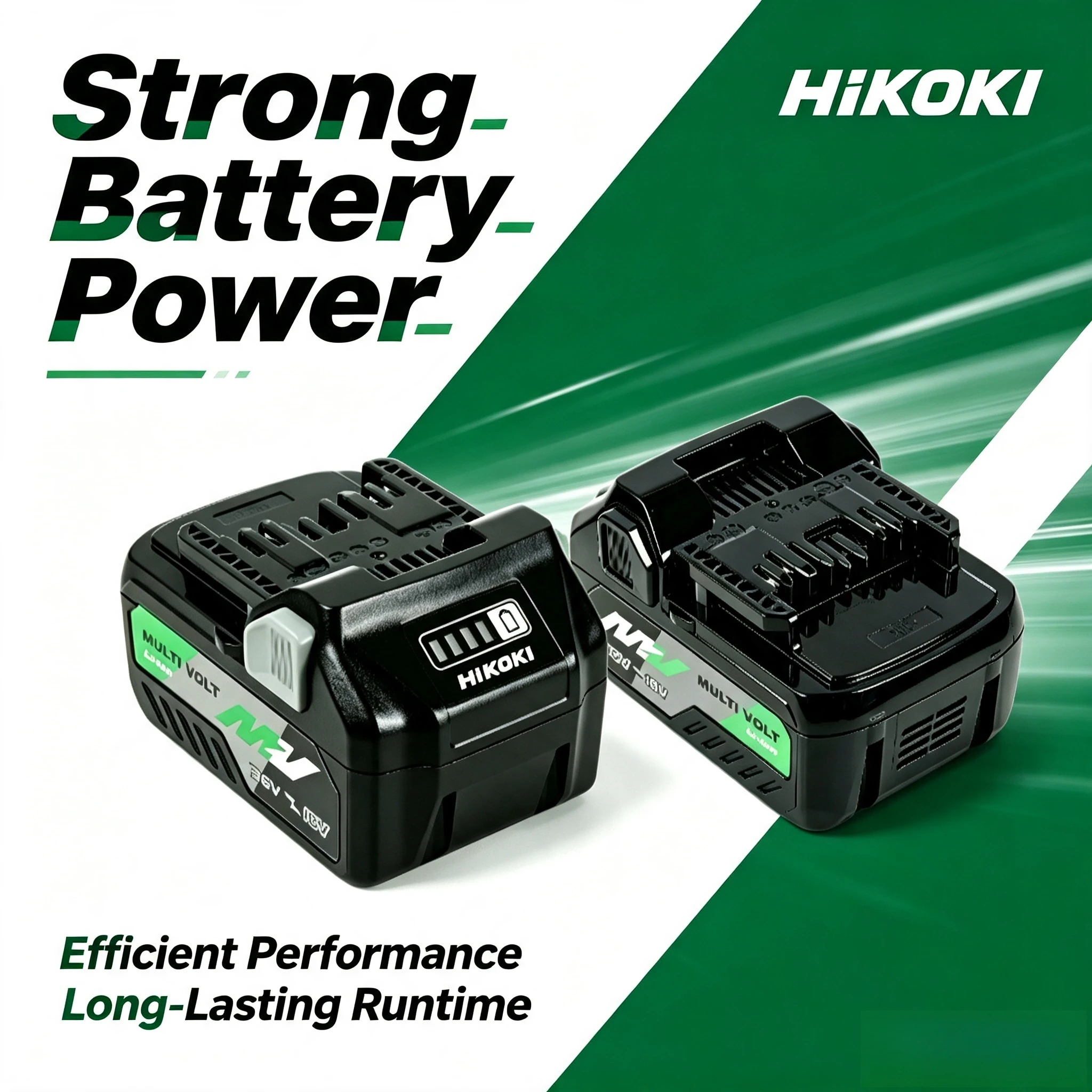 5.0Ah/8.0Ah HiKOKI li-ion battery,suitable for 18V/36V brushless drills,Waterproof dustproof supports efficient heat control