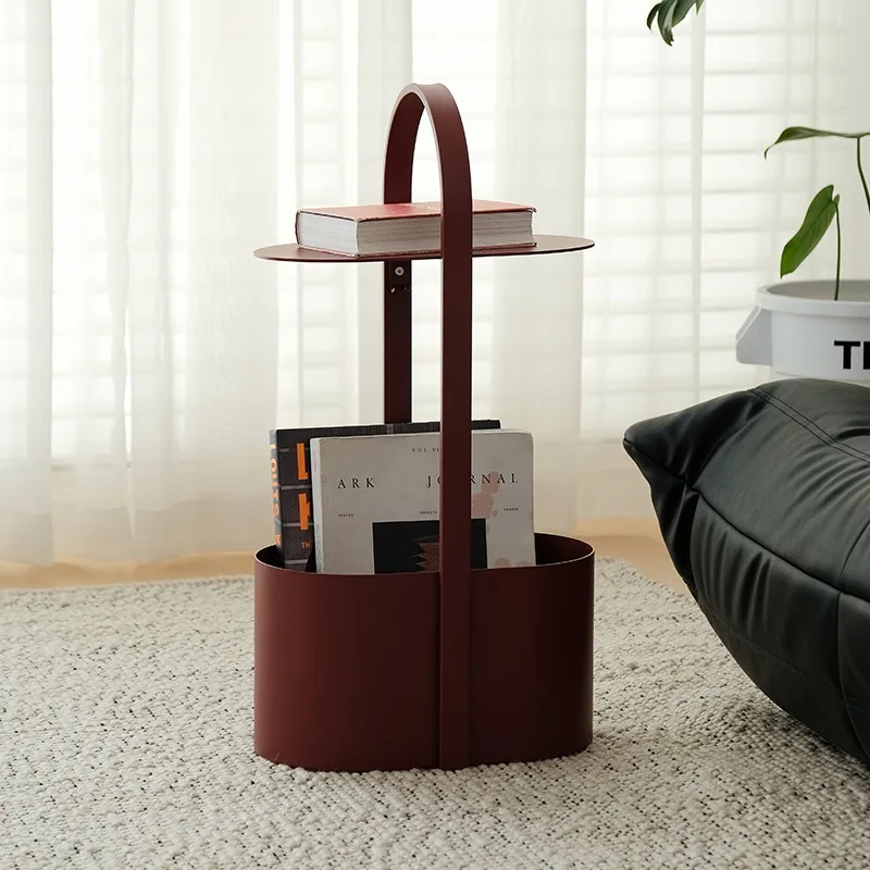 Nordic Luxury Living Room Coffee Tables Sofa Side Waterproof Anti-fouling Large-capacity Space Tables Creative Modelling Decor