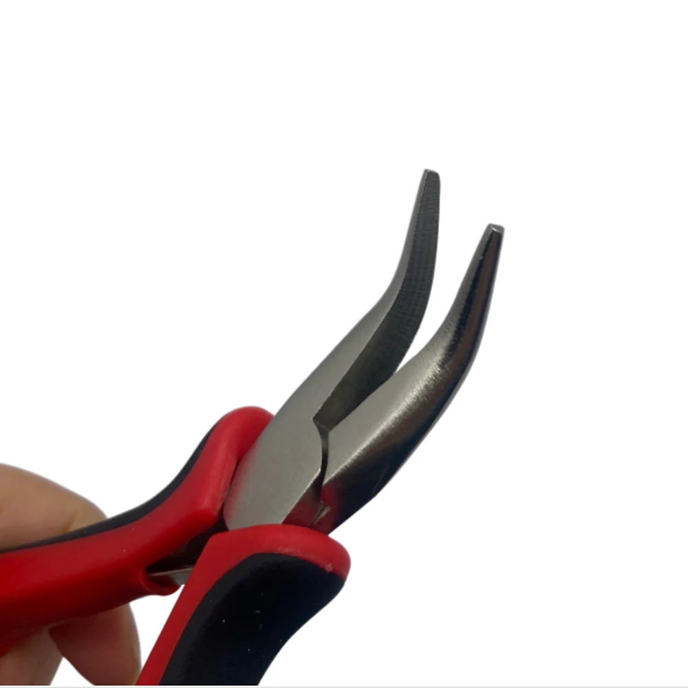 

Набор инструментов для наращивания волос: щипцы для ленточного наращивания, пинцет для нанокольцевого наращивания, стальные щипцы для наращивания волос.