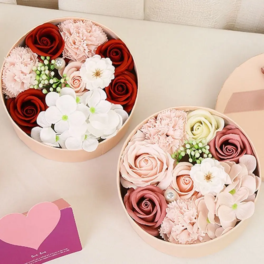 Schöne Blumen bades eife mit Stiel duftenden handgemachten blumen förmigen Körpers eifen strauß besten Geschenk ideen Valentinstag geschenk