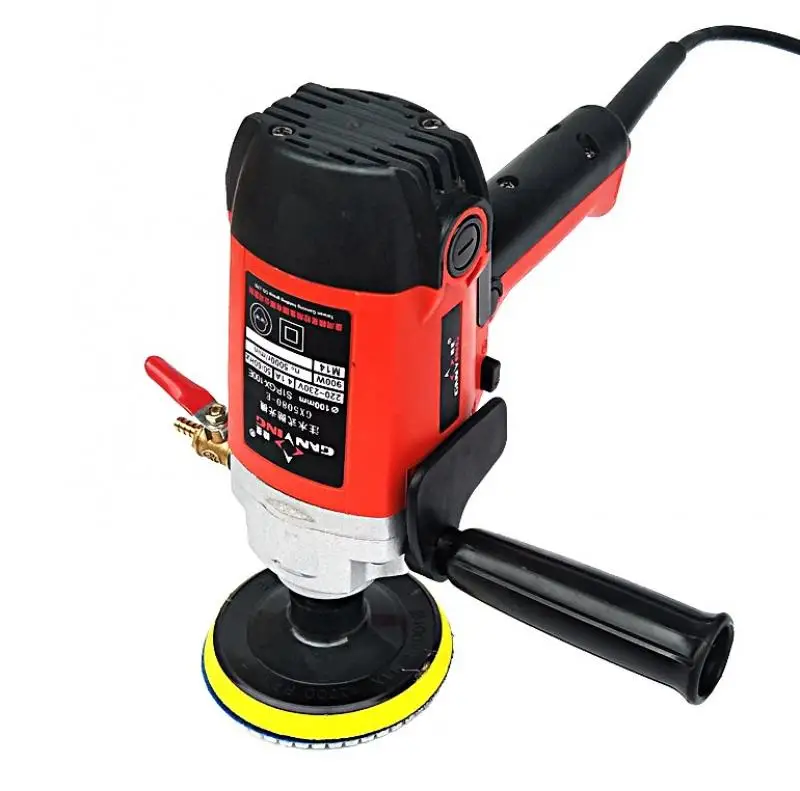 900 watt electric marble granite wet stone polishing machine manual grinder water mill adjustable speed