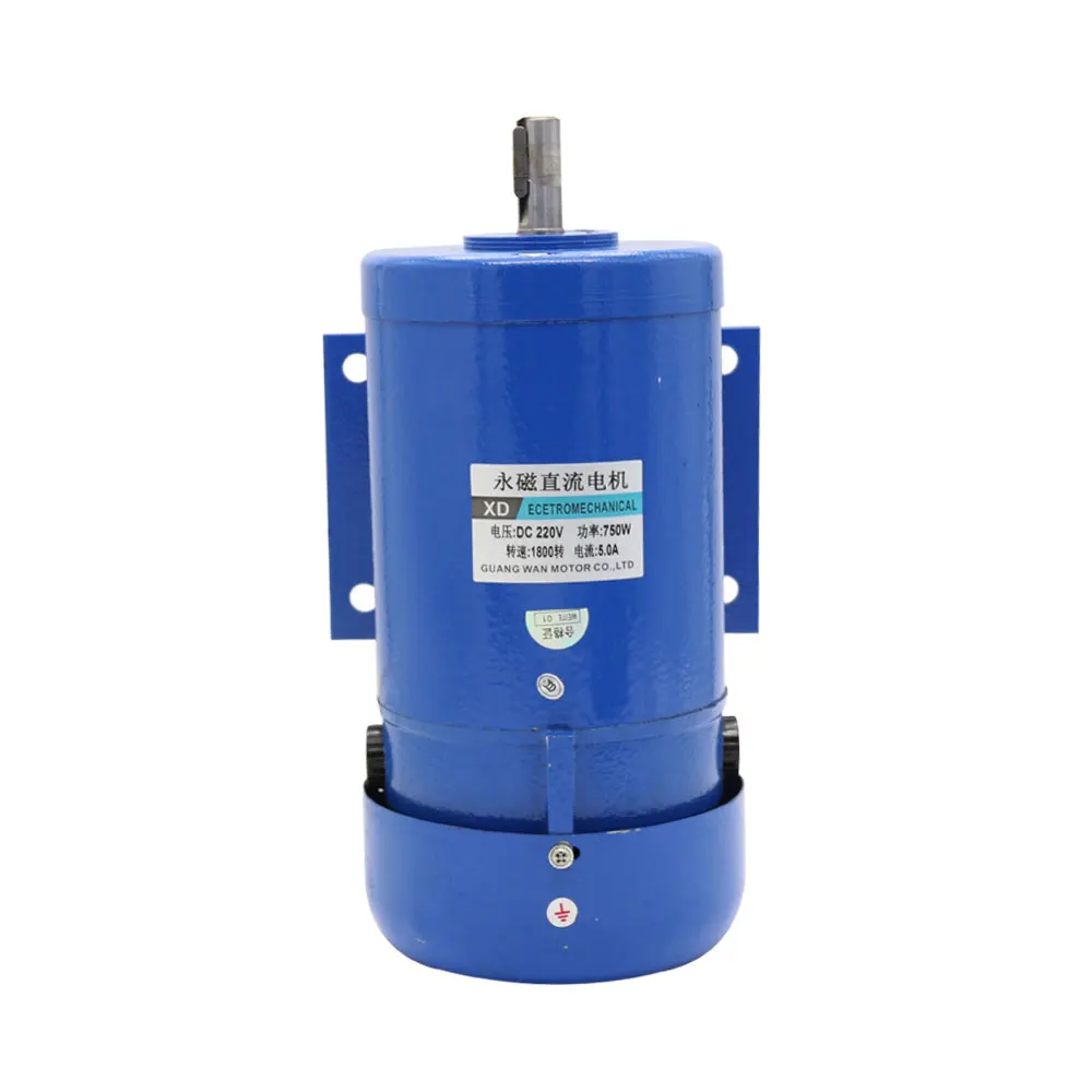 

220V DC Permanent Magnet Motor 750W High Power 1800 Rpm High Speed Motor Speed Regulating Forward and Reverse Motor