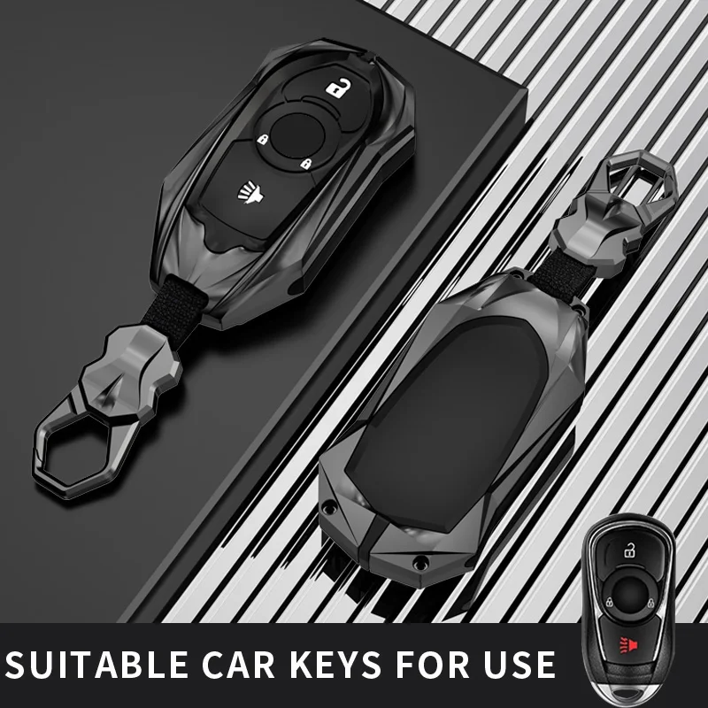 Fit fo buick key case car cover chain fob housing shell Envision Vervno GS 28T Encore New LACROSSE Opel Astra K Regal Enclave