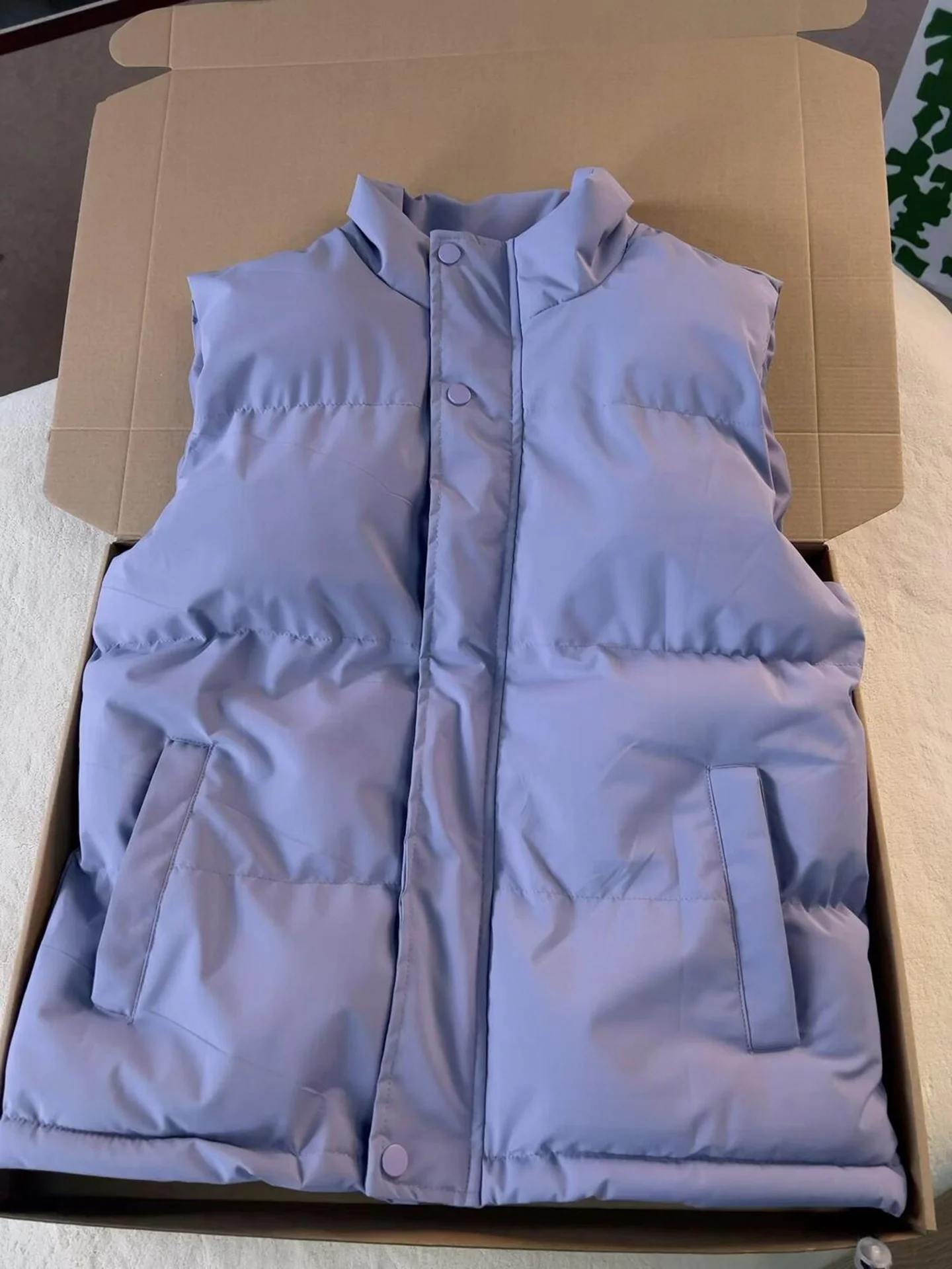 

Thiened фиолетовый хлопковый жилет с корнем лотоса, мужская зимняя верхняя одежда, теплая куртка с воротником-стойкой без насадок, молодежная модная подставка-стойка