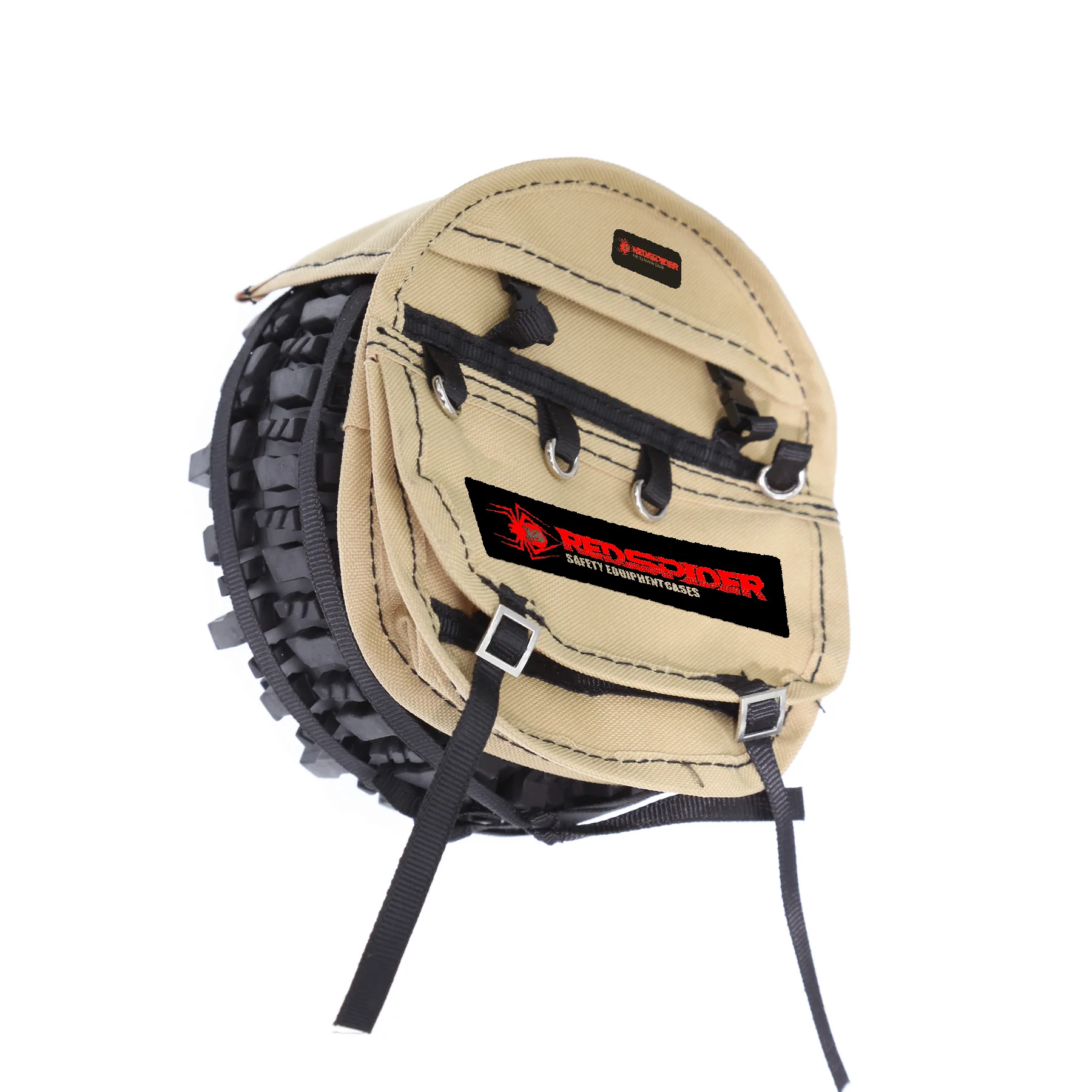 Simulation Spare Tire Covers Case Wheel Tires Storage Bags Decoration for 1/8 1/10 RC Crawler Car Axial SCX10 Traxxas TRX4 D90