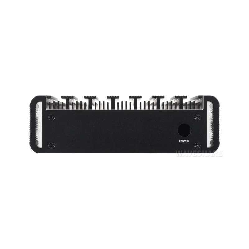 Waveshare JETSON-ORIN-CASE-C,Aluminum Alloy Passive Cooling Case For Jetson Orin, Onboard Power Button With Indicator, Suitable
