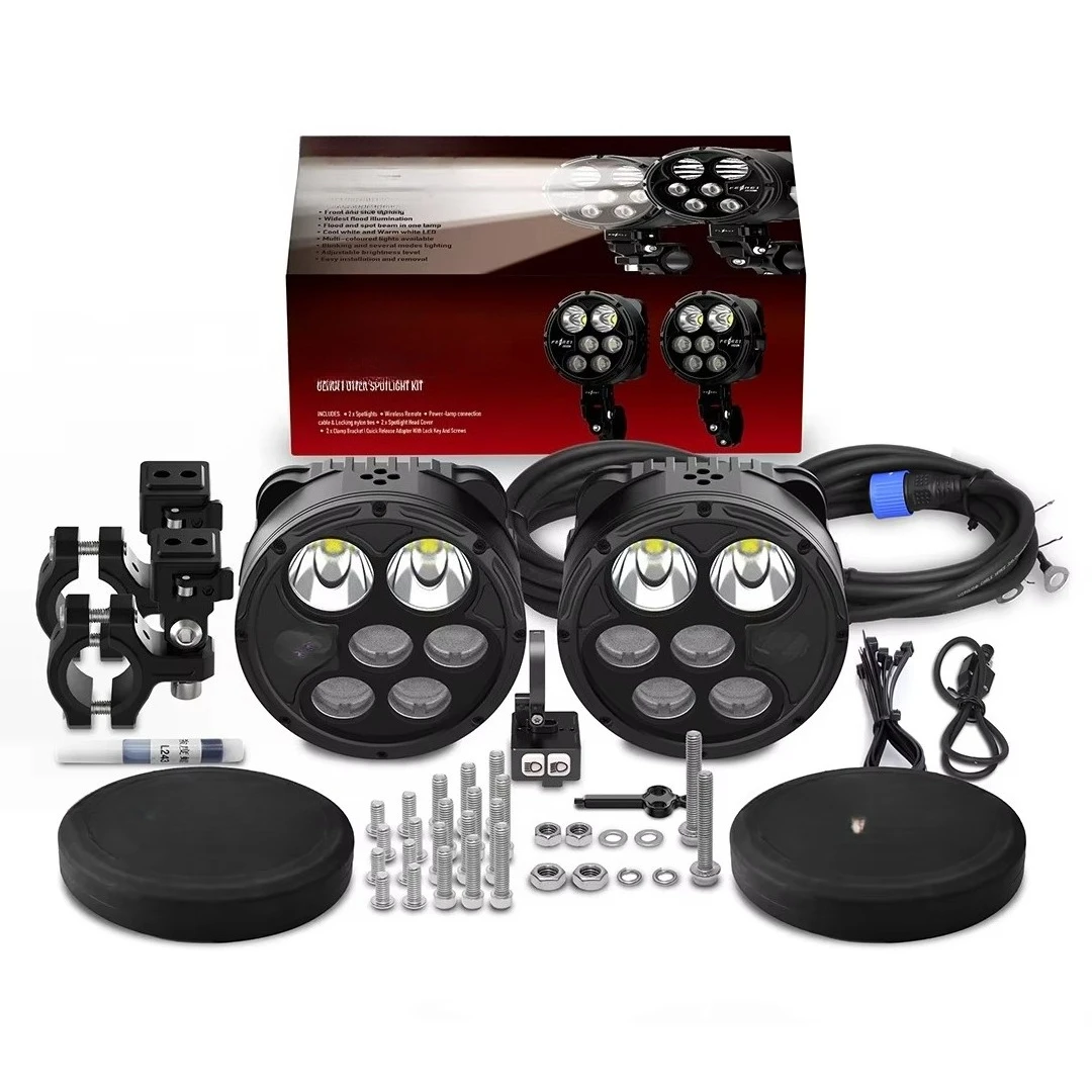 Ferei FA318M Professional Auto LED Lighting Wireless Remote Control Driving Lights TYPE-C Interface Patented Aluminium Glass