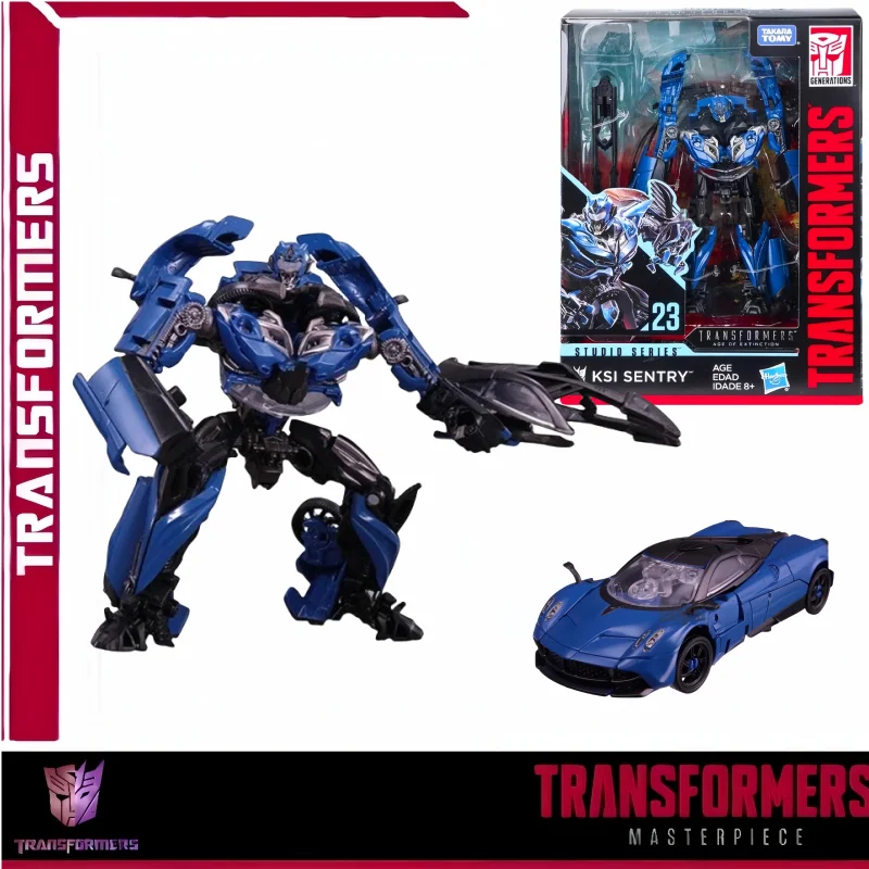 In Stock Takara Tomy Transformers Studio Series SS23 KSlSentry Deluxe Boy Birthday Gift Action Figure Toy AGE of Extinction