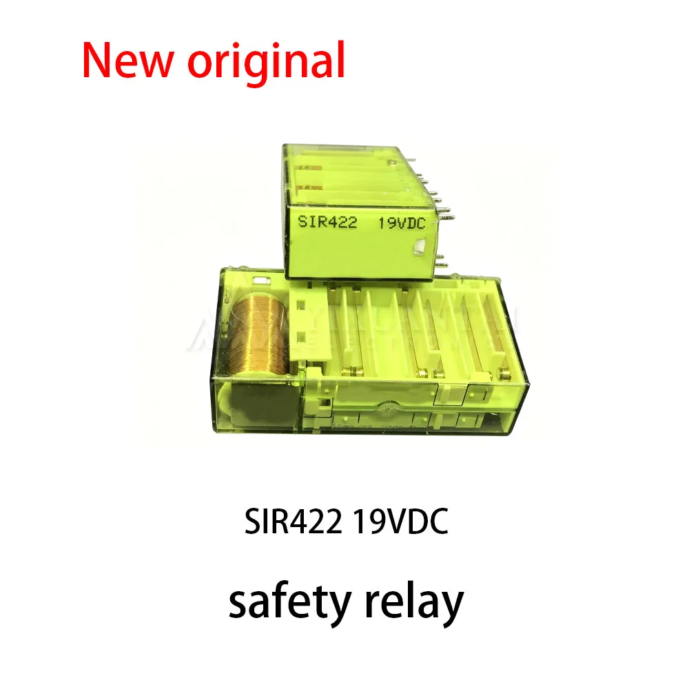 1Pcs SIR422 19VDC Safety relay 4 open 2 close 14 pin position