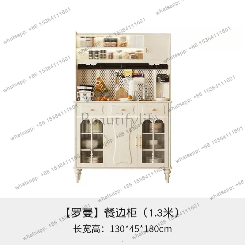 American antique sideboard household solid wood simple locker