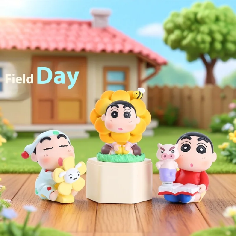 Xiaoxin Blind Box Happy Takeoff Series Desktop Car Ornaments Anime Peripheral Creative Trendy Toy Gifts for Girls