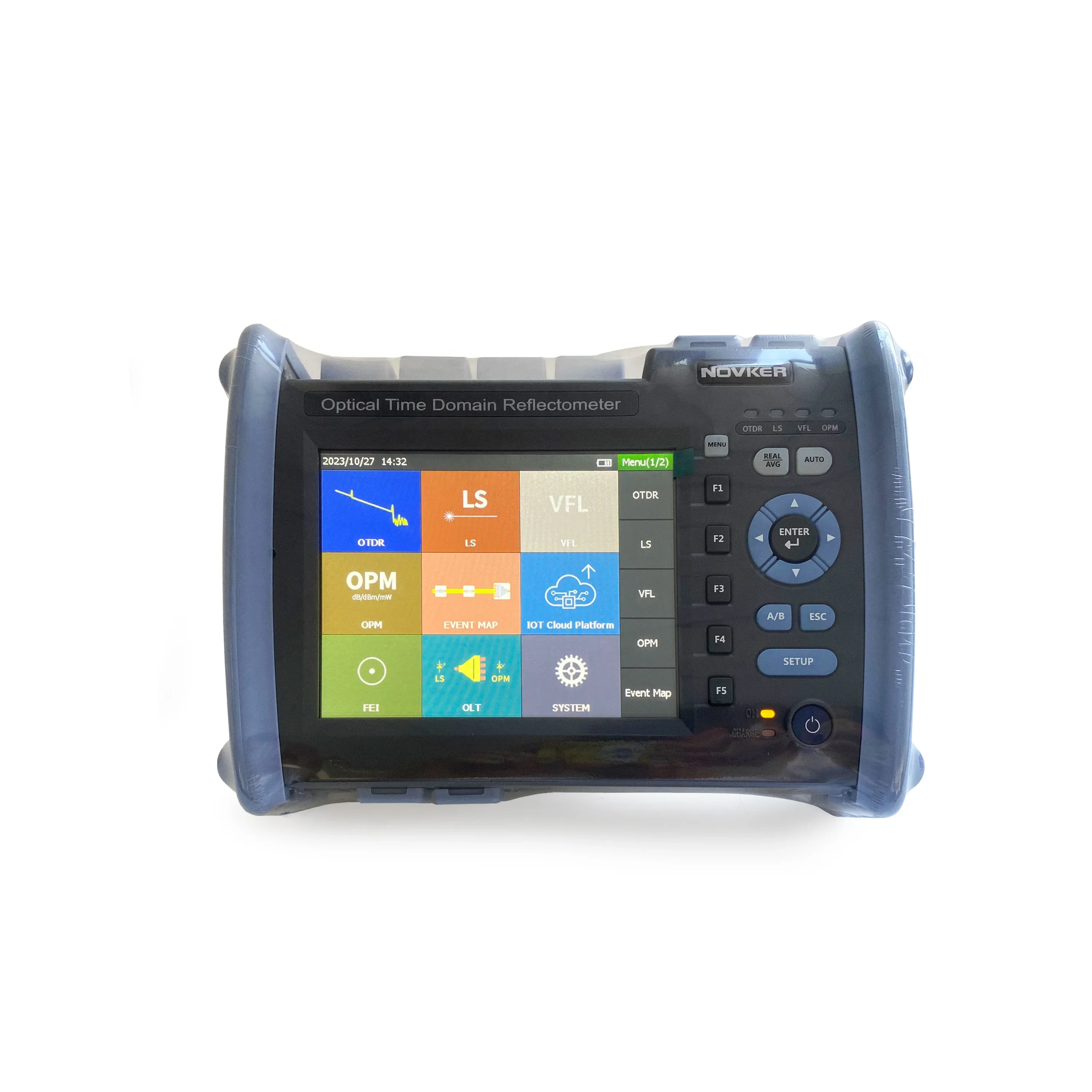 Fiber Optical equipment OTDR NK6000 with Multi-function 1310/1550/1650nm for otdr launch cable testing visual fault locator