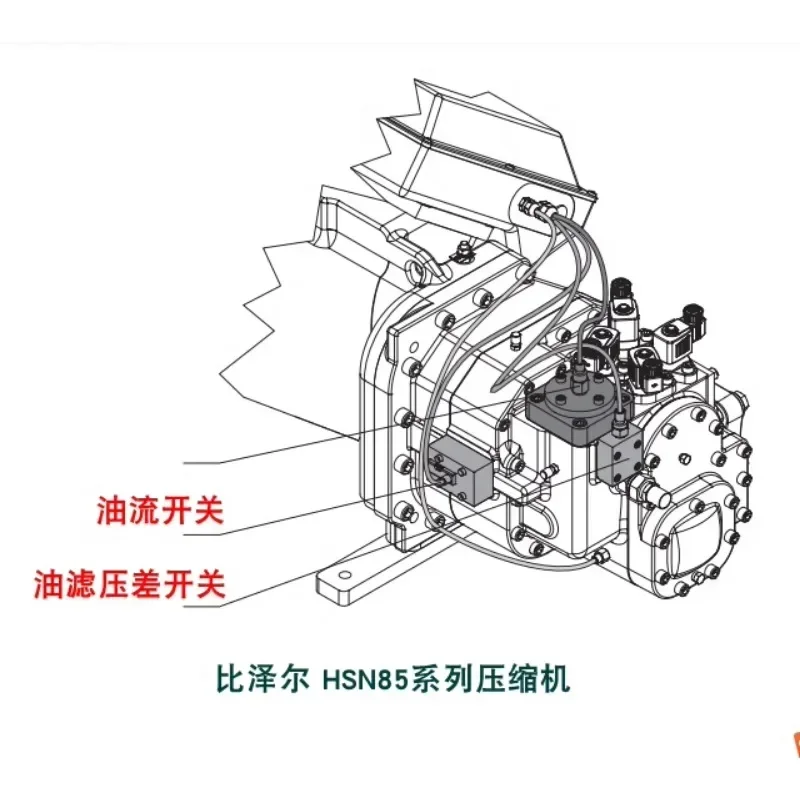 Вспышка для компрессора HSN85
