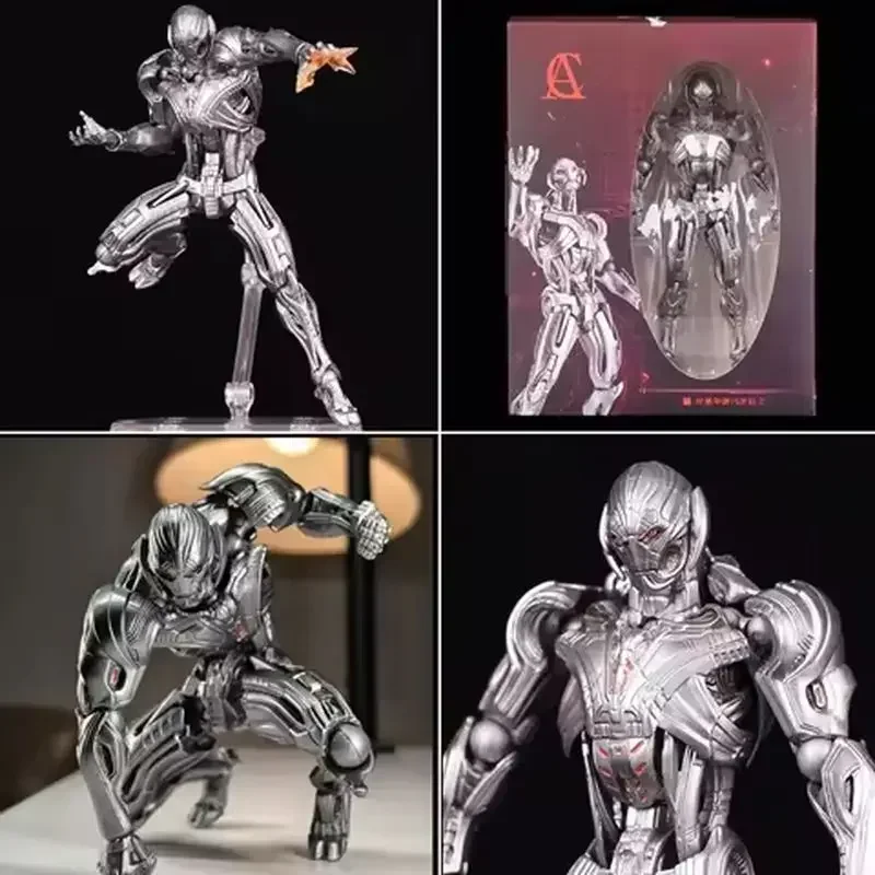 

2026 Hot Selling In Stock New AC Factory Ultron Action Figure - Ko PVC Model Kaiyodo Avengers Amazing Yamaguchi Collection Toy