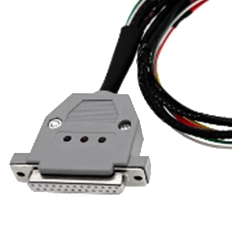 3 LED LIGHTS With Switch Boot Bench Cable DB25 For SM2 PRO+ J2534 VCI Read Write ECU BATT VCC KLINE CAN-L