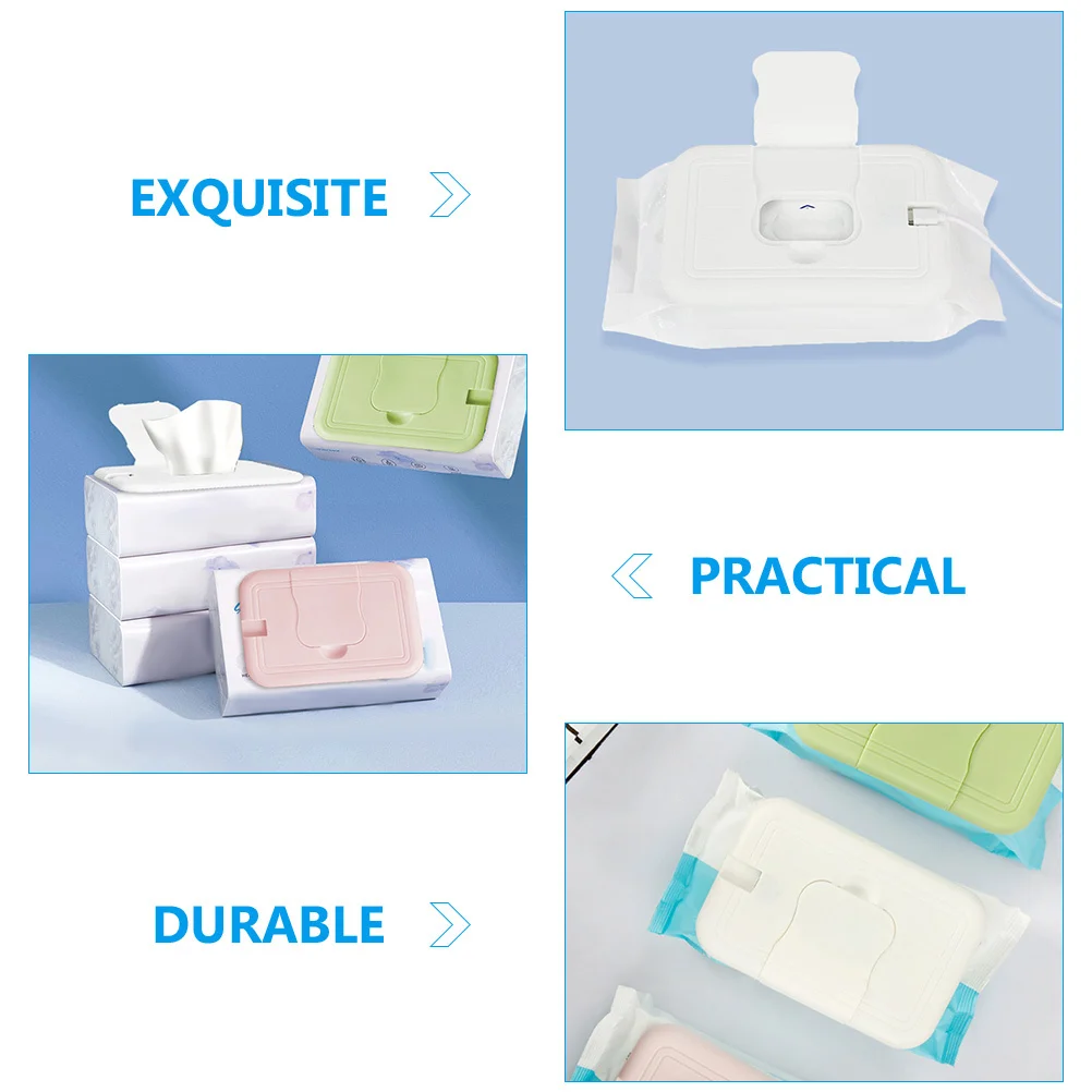 

Baby Wet Wipes Warmer ABS Aluminum for Cloth Wipes Maintains Warmth Diaper Changes Moist Soft Tissue Warmer Wipe Dispenser