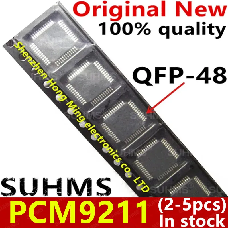 

(2-5piece)100% New PCM9211 PCM9211PTR QFP-48