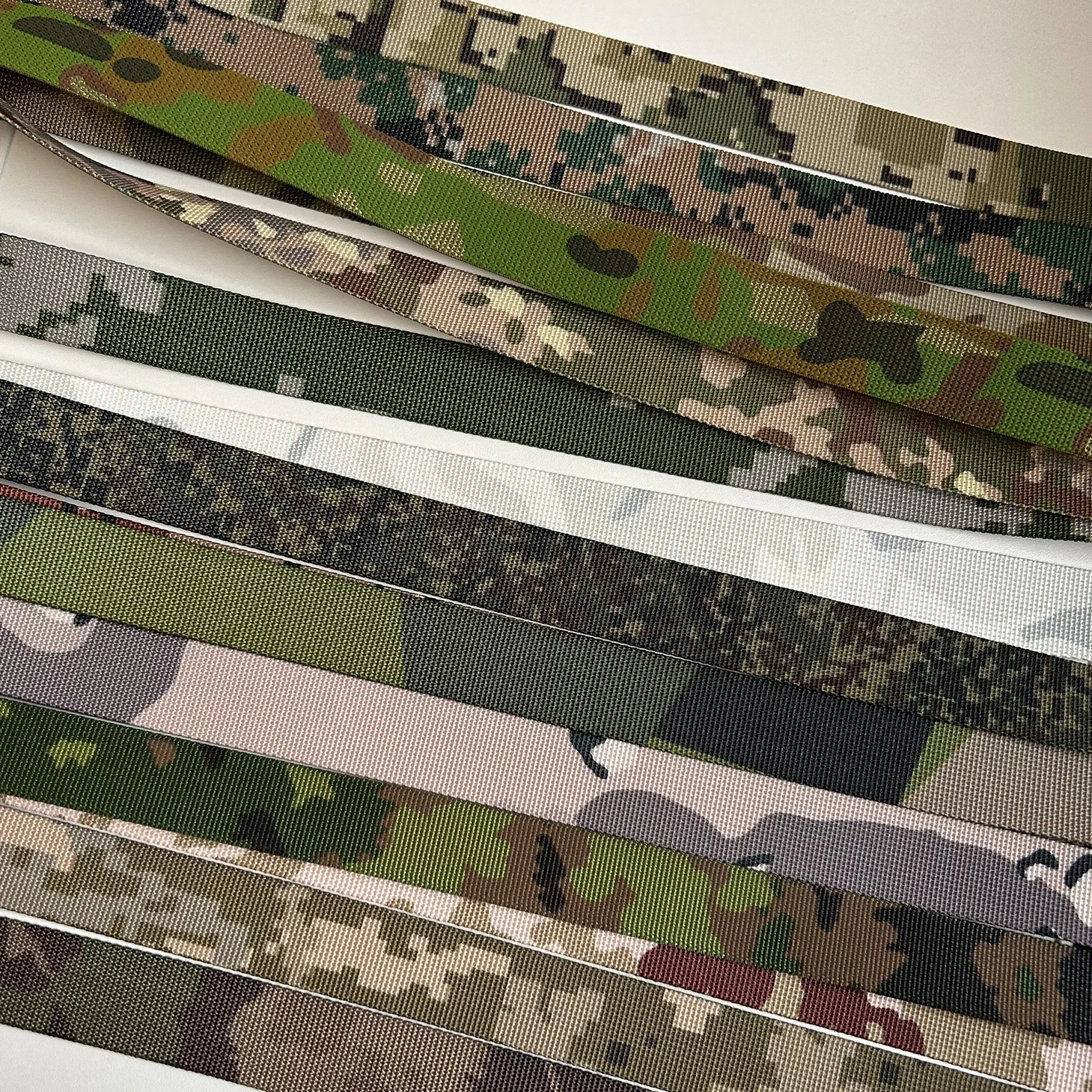 5 متر شريط النمر AOR1 AOR2 TAZ16 Flecktarn US4CES Mecixo Swamp AMCU حزام التمويه Rhodesian MCAP MCAD M70 M90 حزام