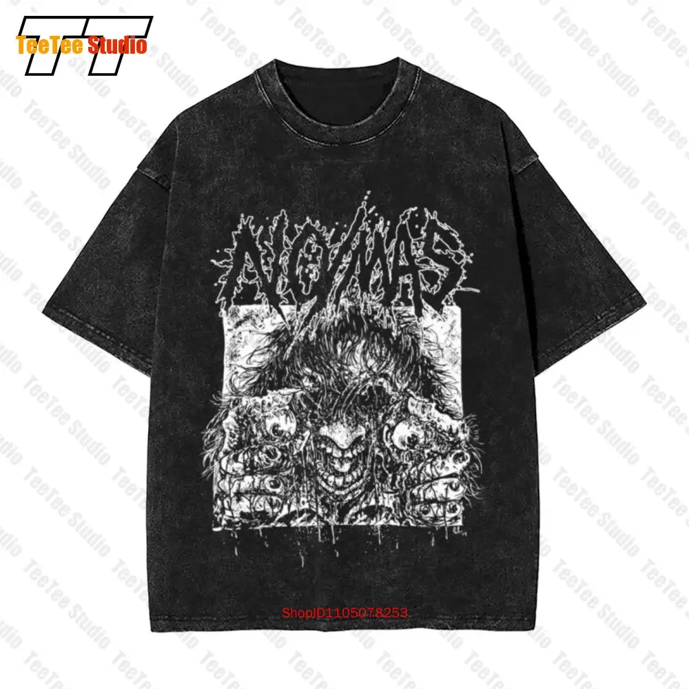No Mas Last Laugh Assuck Disrupt Napalm Death Grindcore Wormrot Vintage Oversized T-Shirt 6BKS