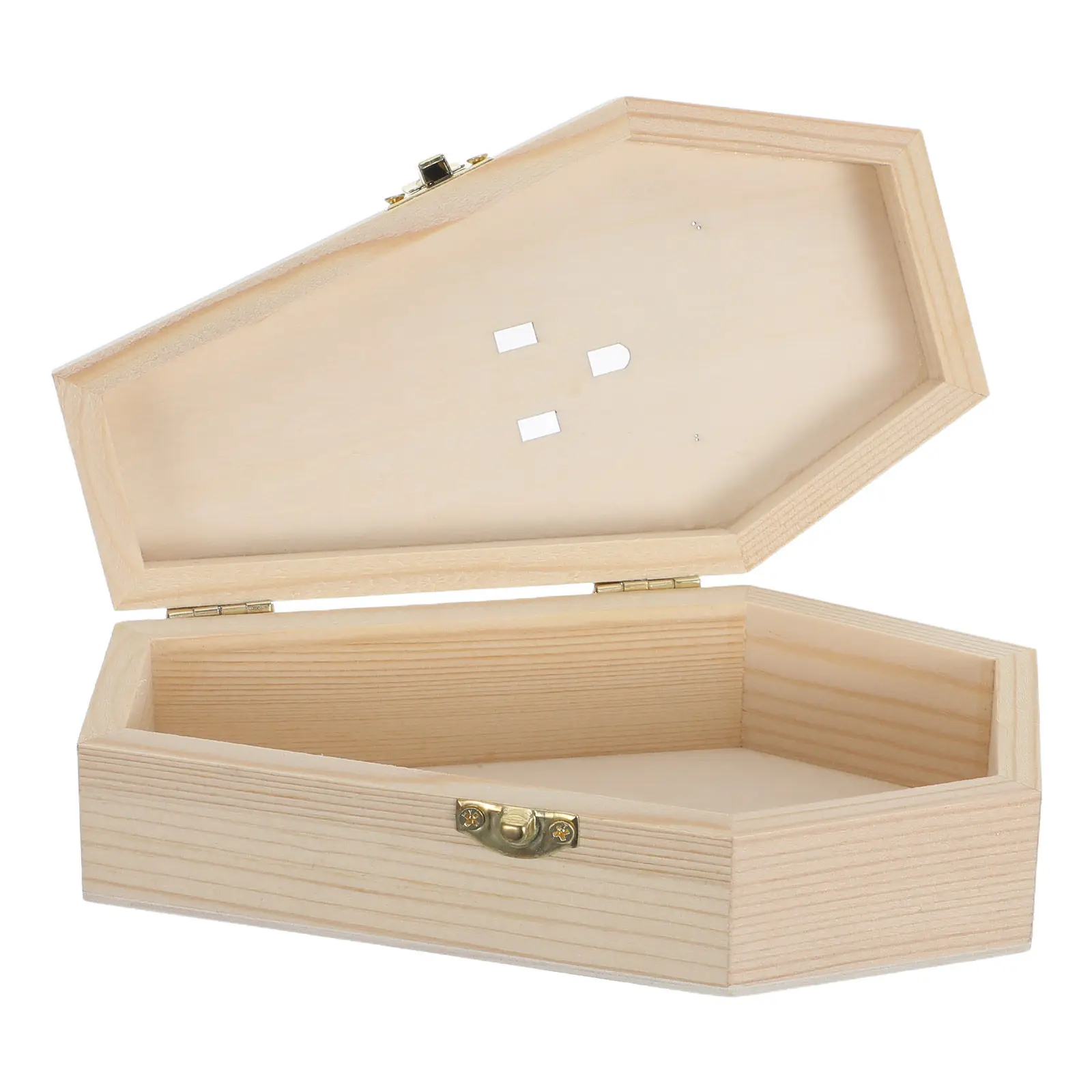 Box Pet Small Keepsake Memorial Urn Dog Ashes Halloween Christmas Box Wooden Storage Coffin Box Storage Box Pet Memorial Candy