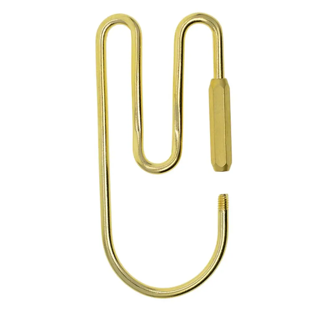 Outdoor Hiking Carabiner Keychain U-Shaped Keyring Wisząca biżuteria DIY