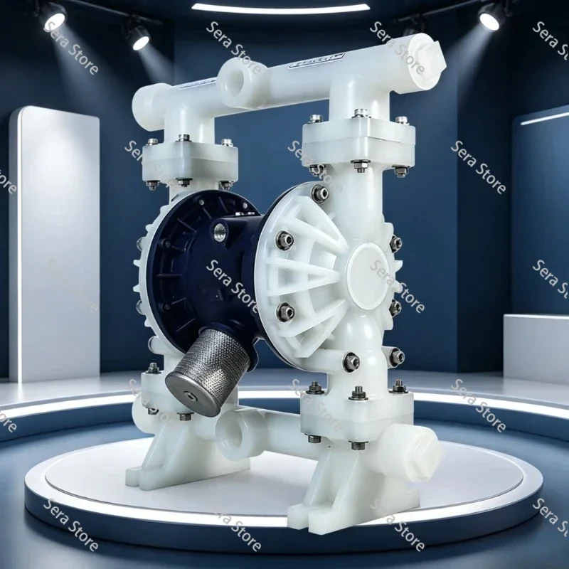 Factory Direct Sales, Industrial Grade Pneumatic Diaphragm Pump QBY3 Series Plastic Material Chemical Pump Water Pump Quality