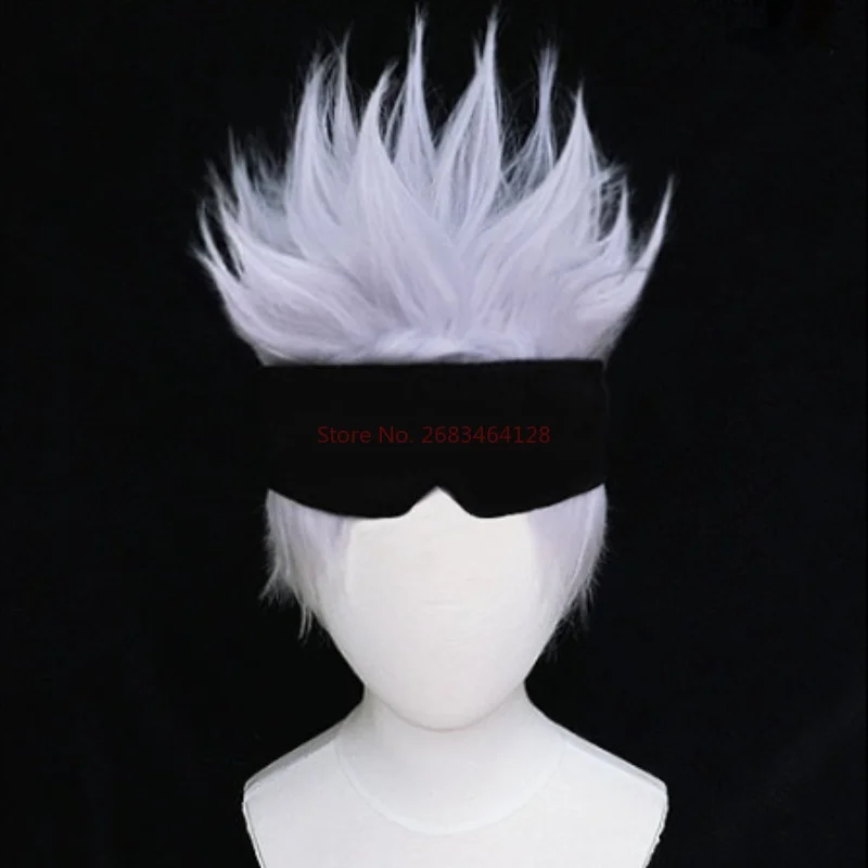 Jujutsu Kaisen Mahito Cosplay Costumes Anime Wig Top Pants Suit Christmas Halloween Costume Carnival Party Role Play Wigs Prop